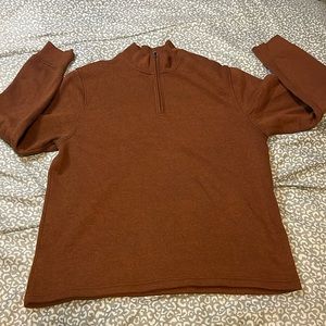 “Brand” Half Zip
